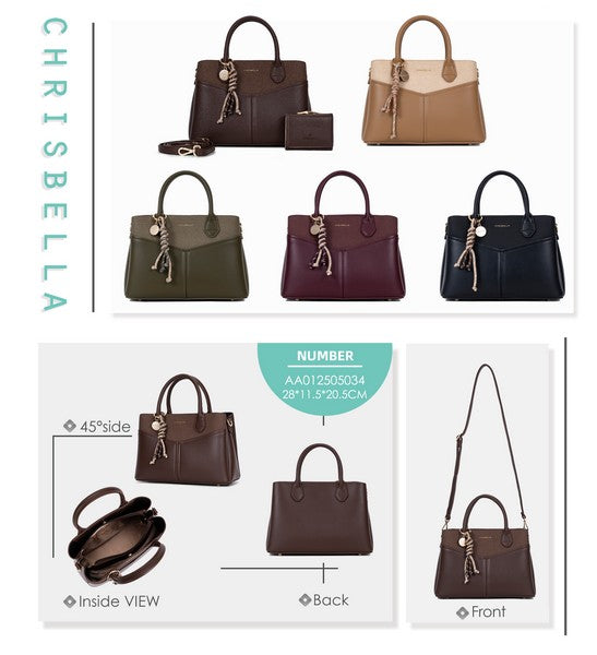 Handtasche mit portemonnaie & Strap