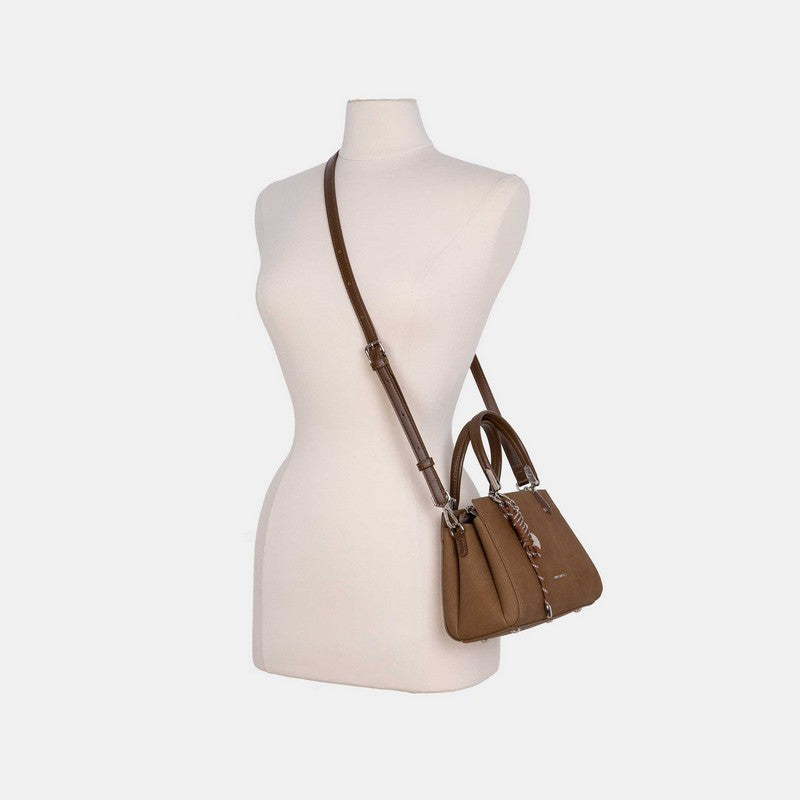 Handtasche mit Portemonnaie & Strap