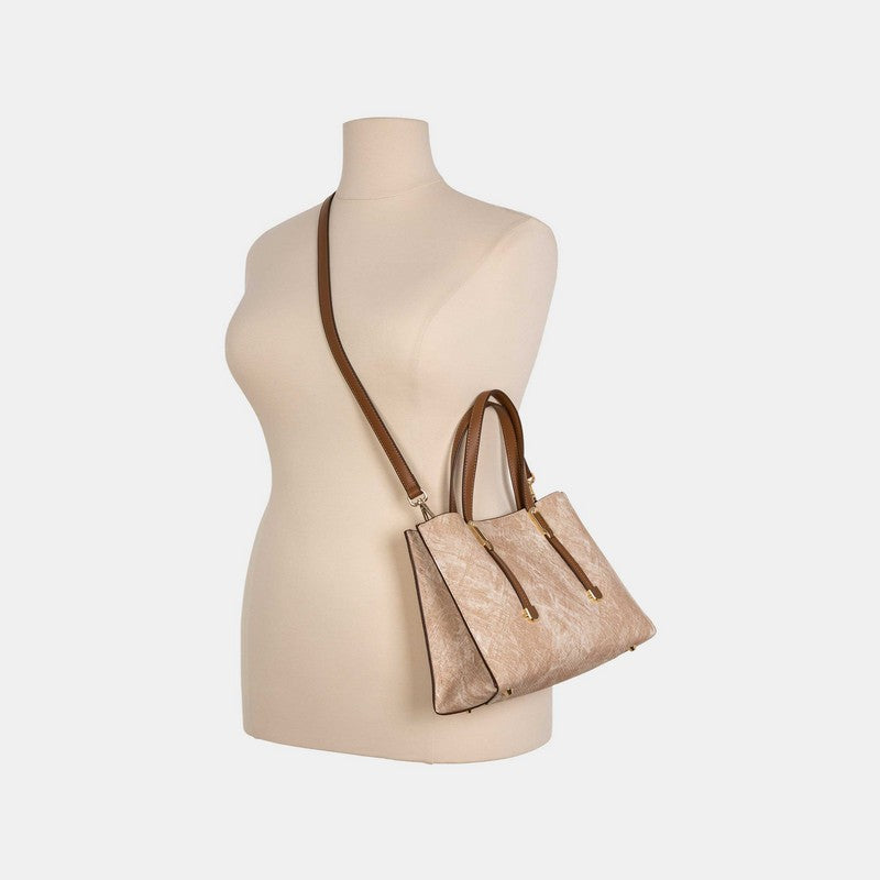 Mini Handtasche mit Portemonnaie & Strap