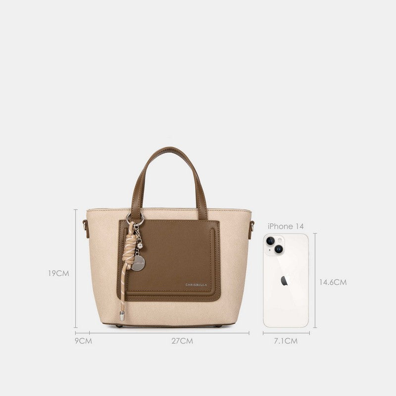 Handtasche mit Portemonnaie & Strap