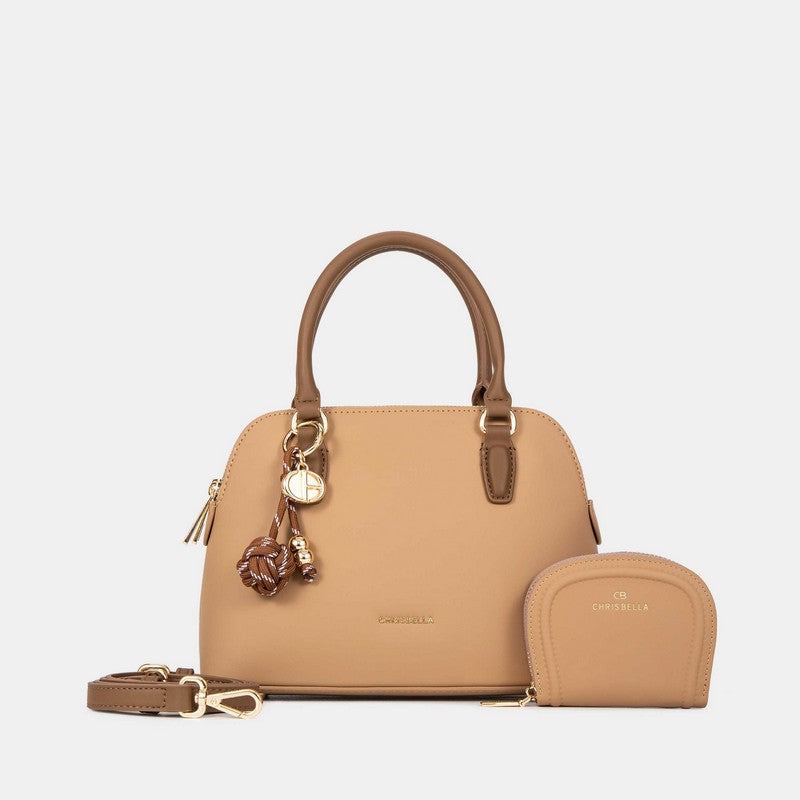 Handtasche mit Portemonnaie & Strap