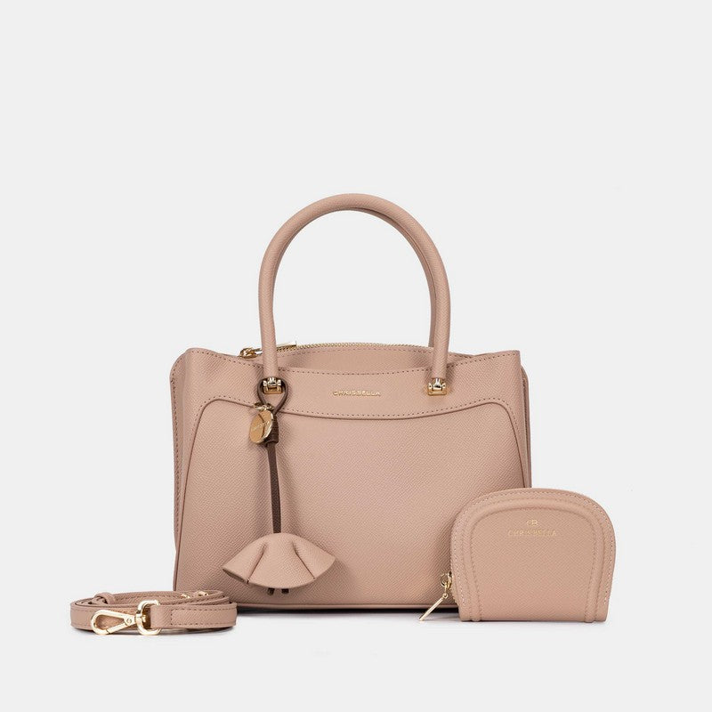 Handtasche mit Portemonnaie & Strap