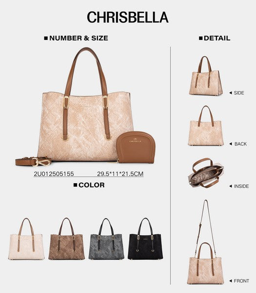 Mini Handtasche mit Portemonnaie & Strap